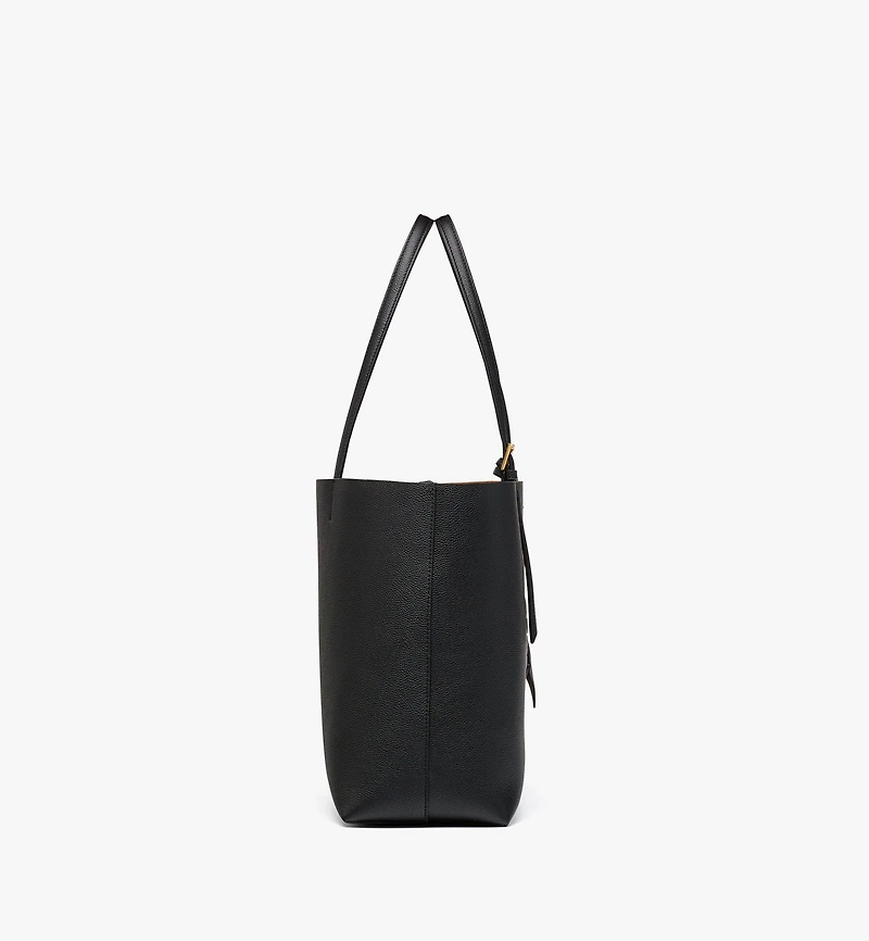 Himmel Shopper in Embossed Logo Leather