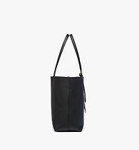 Himmel Shopper in Embossed Logo Leather