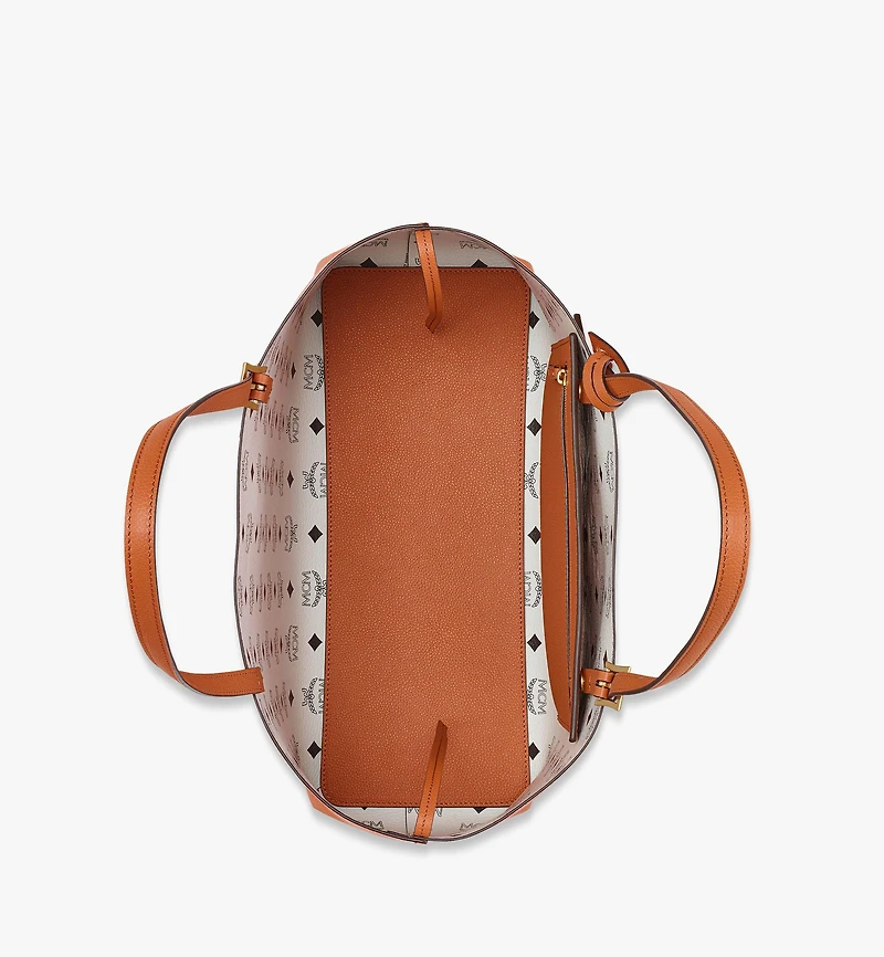 Himmel Shopper Embossed Logo Leather