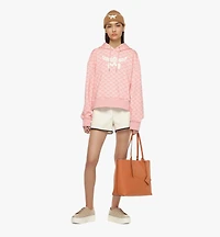 Himmel Shopper Embossed Logo Leather