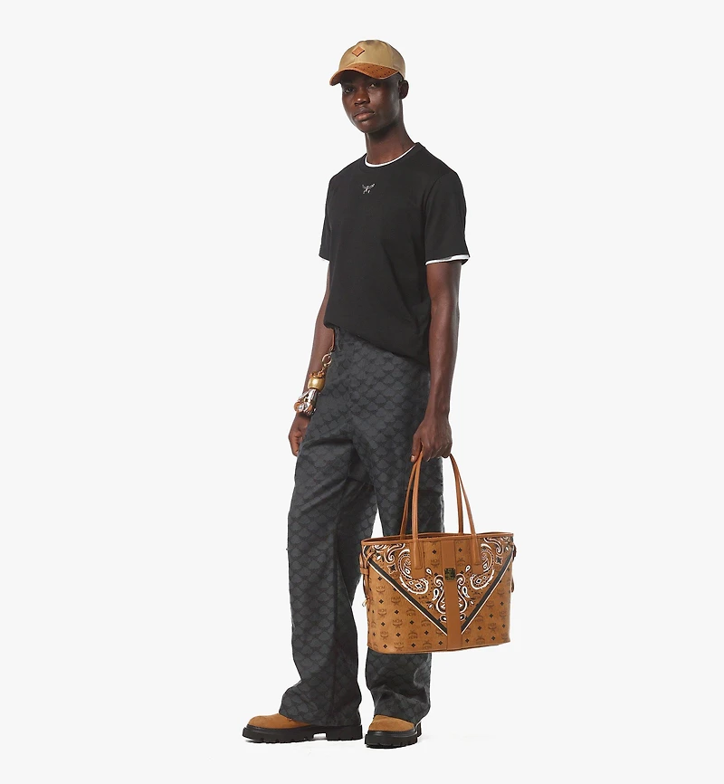 Reversible Liz Shopper in Bandana Visetos