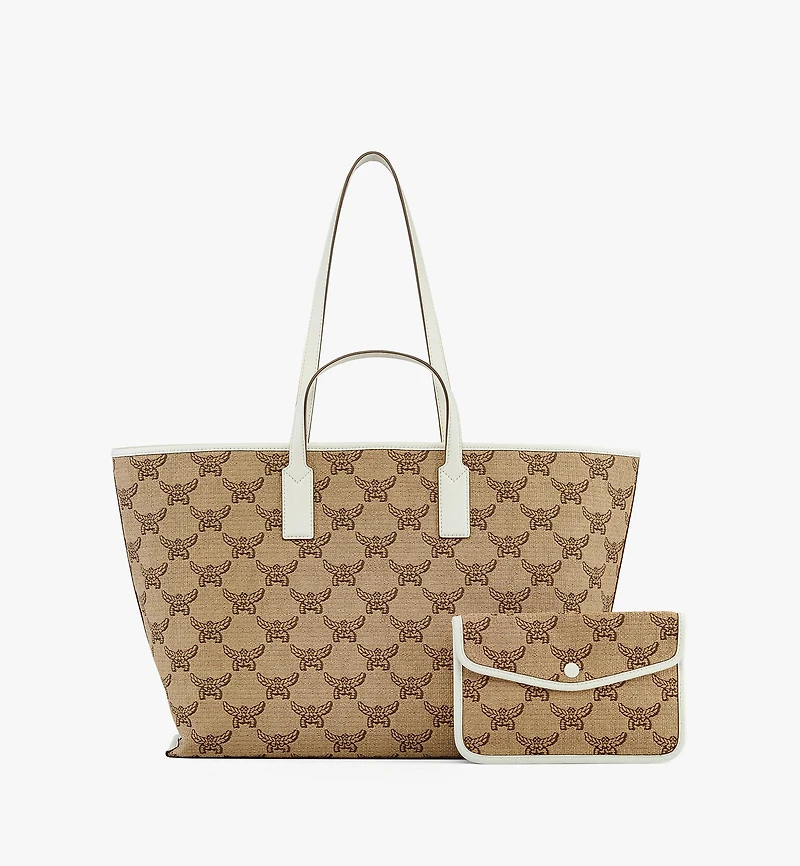 Himmel Shopper in Lauretos Raffia Jacquard