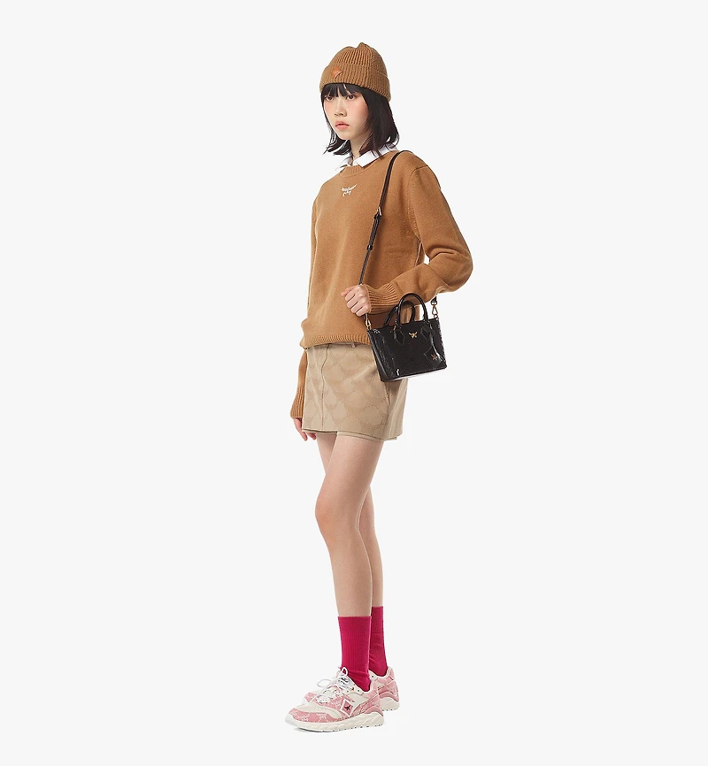 Aren Shopper in Sequin Lamb Leather