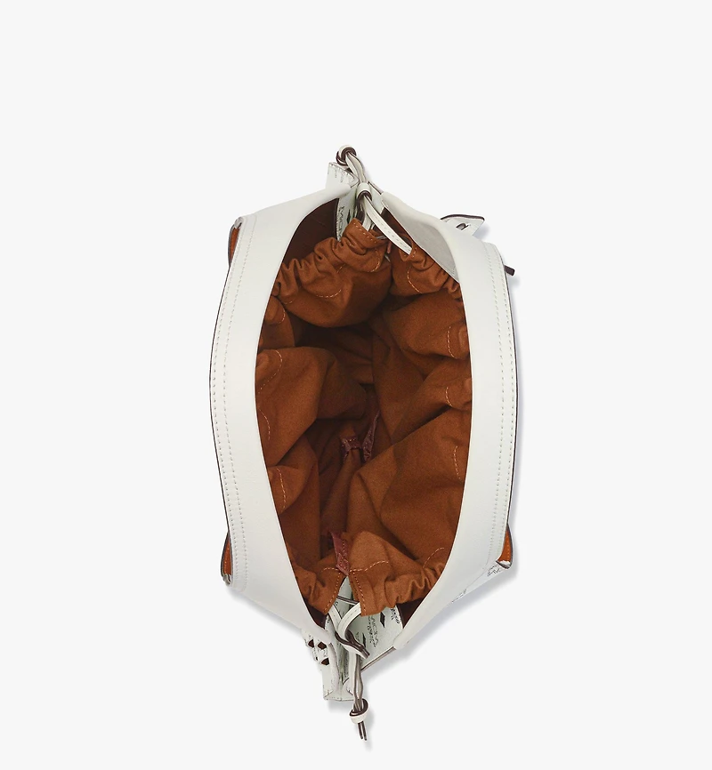 Aren Shopper in Monogram Print Leather