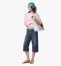 MCM x SNIPES Reversible Liz Shopper in Visetos