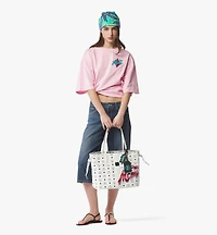 MCM x SNIPES Reversible Liz Shopper in Visetos