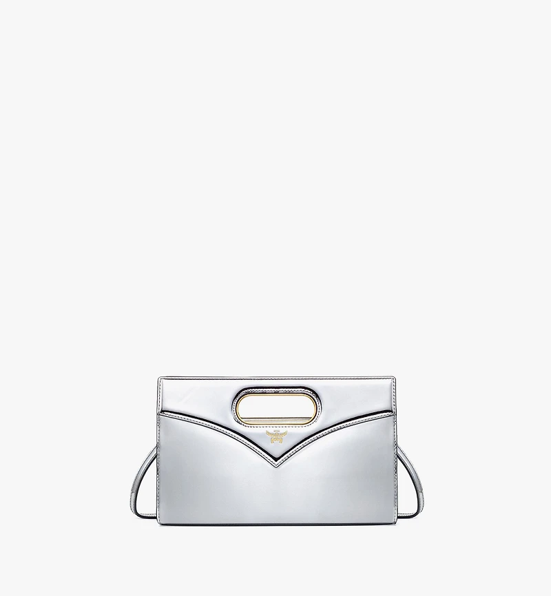 Diamond Bag in Metallic Mirror Leather