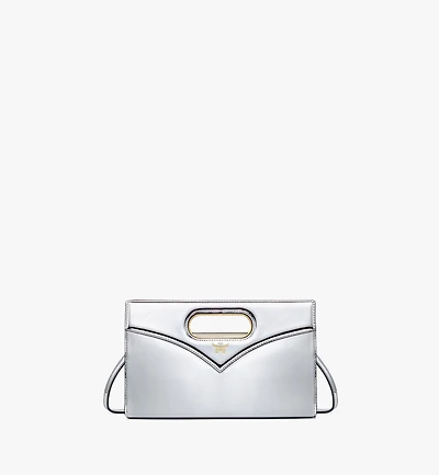 Diamond Bag in Metallic Mirror Leather