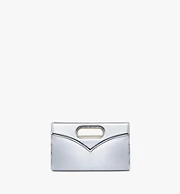 Diamond Bag in Metallic Mirror Leather