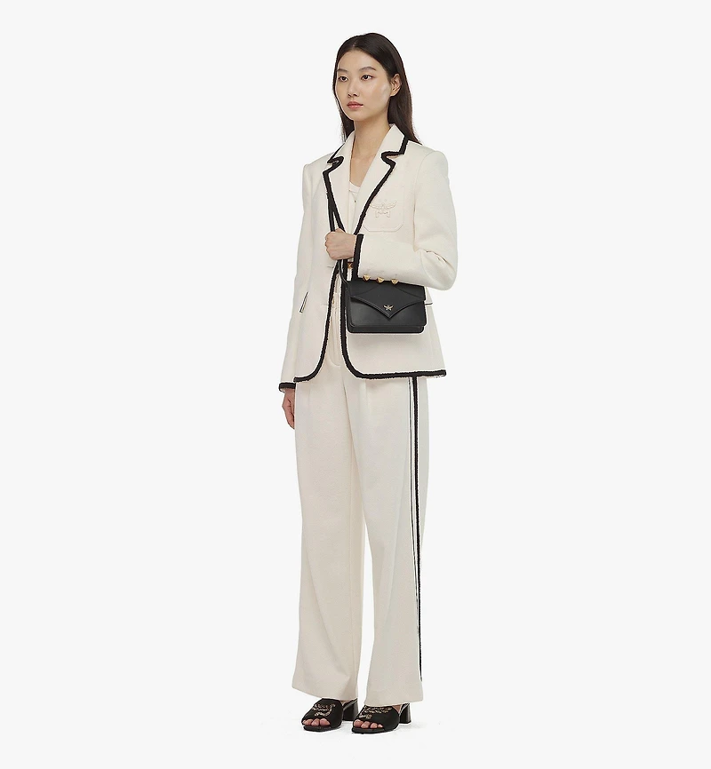 Diamond Shoulder Bag in Spanish Calf Leather
