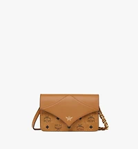 Diamond Shoulder Bag in Visetos Leather Mix