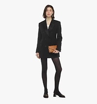 Diamond Shoulder Bag in Visetos Leather Mix