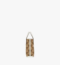 Himmel Crossbody in Lauretos Raffia Jacquard