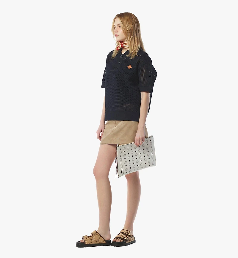 Aren Crossbody in Monogram Print Leather