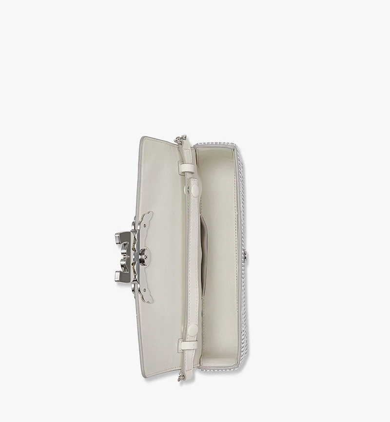 Himmel Shoulder Bag in Sequin Monogram Leather