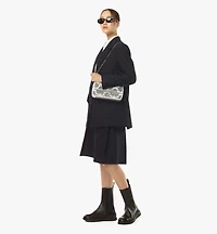 Himmel Shoulder Bag in Sequin Monogram Leather