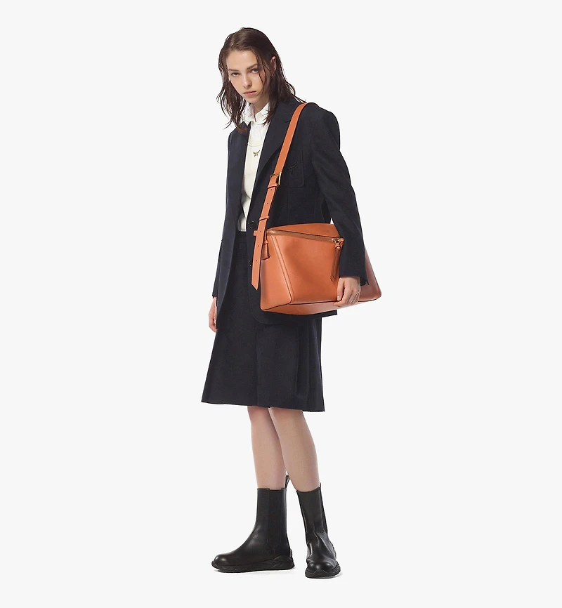 Diamant 3D Shoulder Bag in Calf Leather