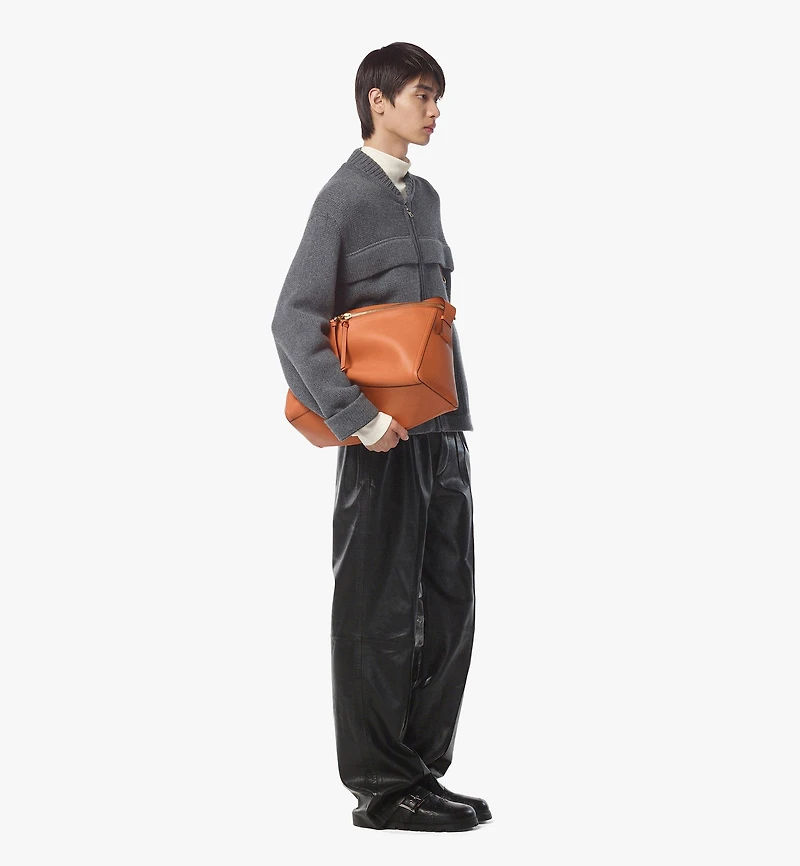 Diamant 3D Shoulder Bag in Calf Leather