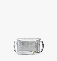 Diamant 3D Shoulder Bag in Metallic Calf Leather
