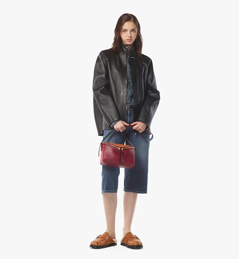 Diamant 3D Shoulder Bag in Calf Leather
