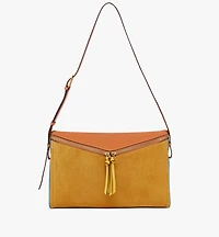 Diamant 3D Shoulder Bag Suede and Calf Leather