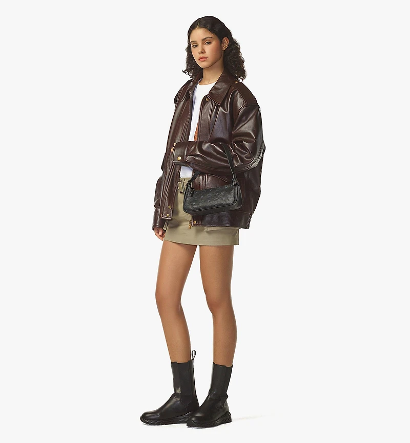 Aren Shoulder Bag in Visetos