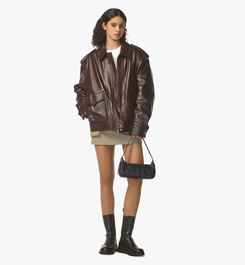 Aren Shoulder Bag in Visetos