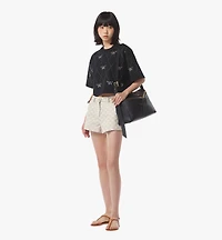 Diamant 3D Shoulder Bag in Calf Leather