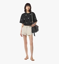Diamant 3D Shoulder Bag in Calf Leather