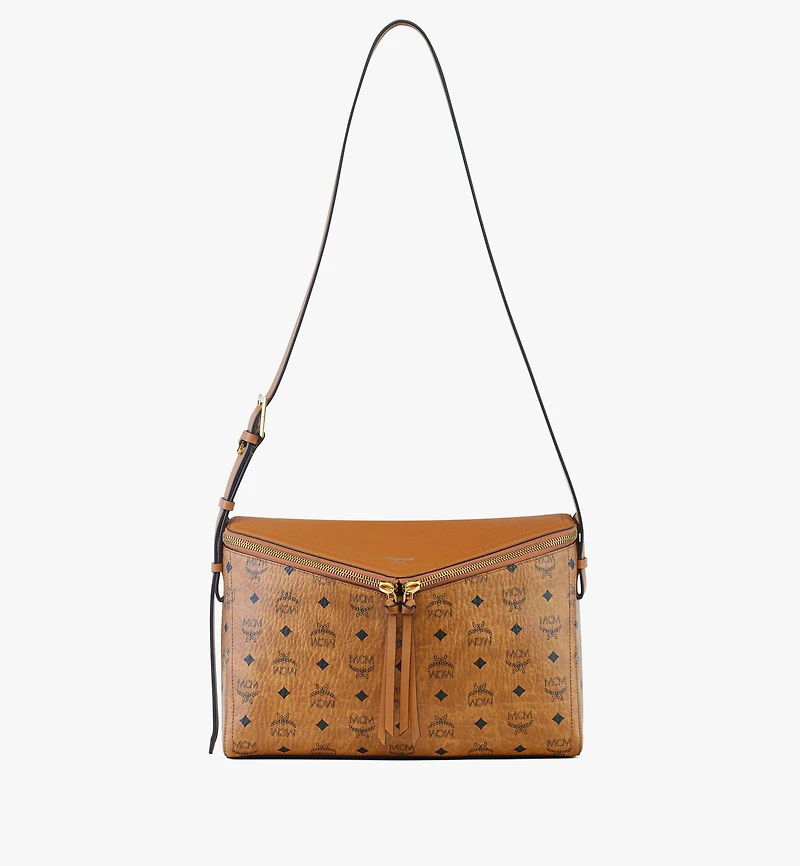 Diamant 3D Shoulder Bag Visetos Leather Mix