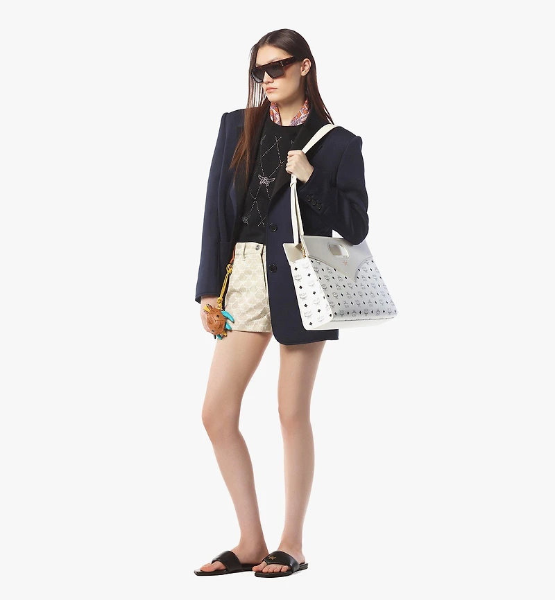 Diamond Bag in Visetos Leather Mix