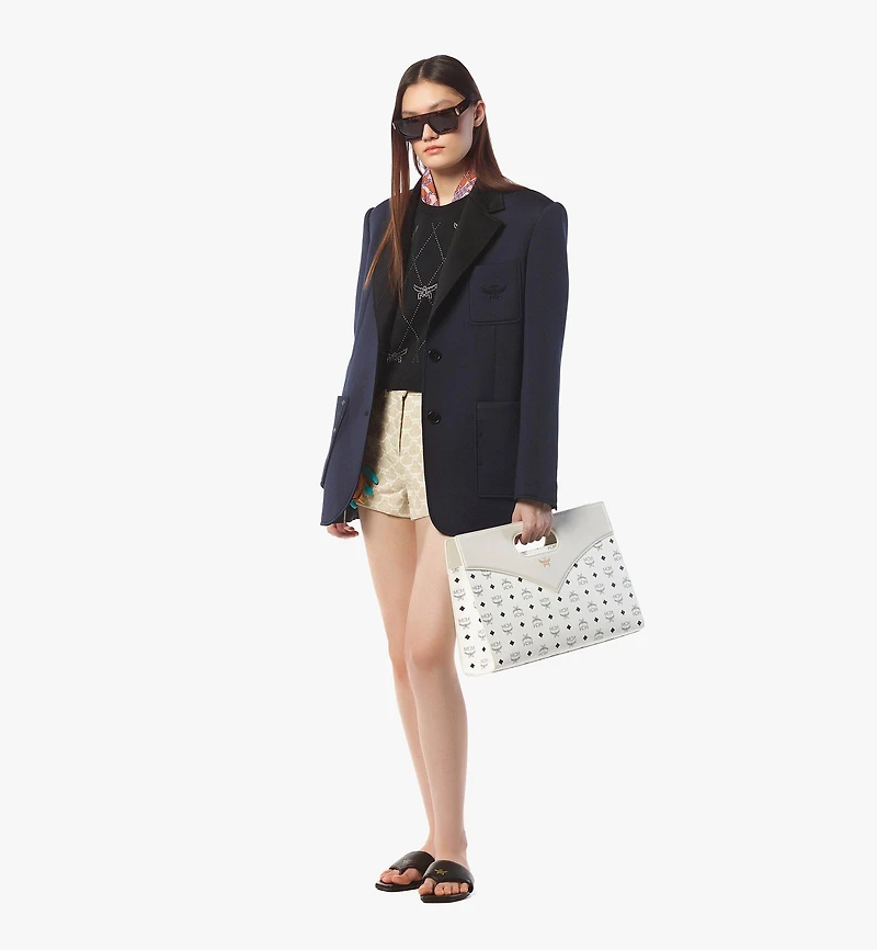 Diamond Bag in Visetos Leather Mix