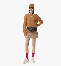Diamant 3D Belt Bag in Goatskin Leather