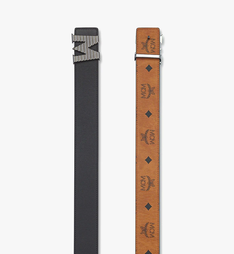 Claus Fluted M Belt 1.5” Embossed Leather