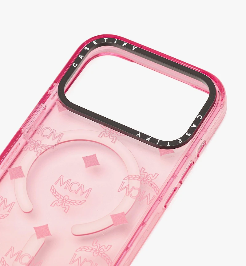 iPhone 17 Pro MCM X CASETiFY Monogram Impact iPhone Case