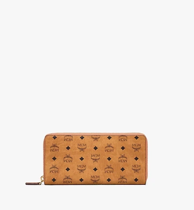 Zip Around Wallet in Visetos Original