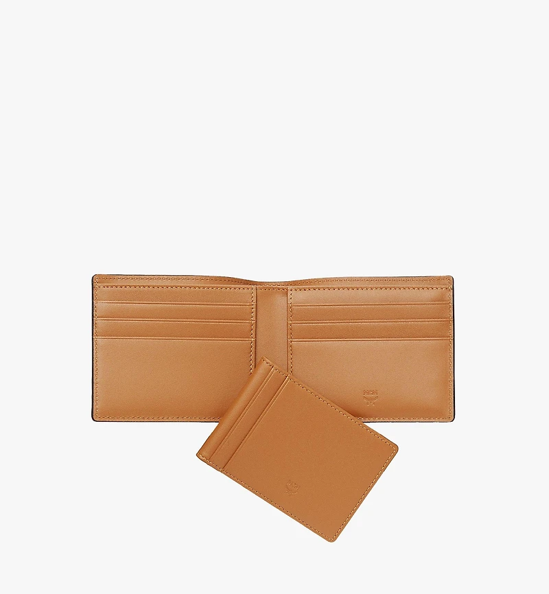 Bifold Wallet with Card Case in Visetos Original