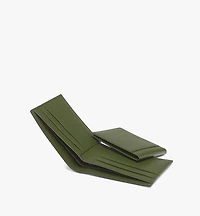 Aren Bifold Wallet w/ Card Case in Visetos