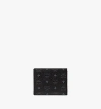 Bifold Wallet in Visetos w/ Card Case