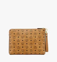 Diamond Wristlet Pouch in Visetos