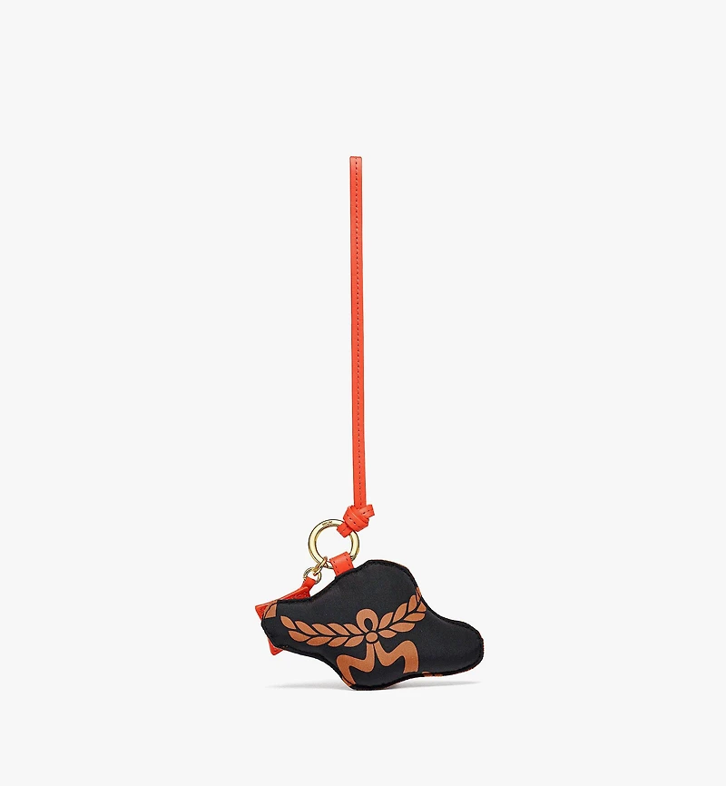 Aren Planet Charm in Monogram Recycled Nylon