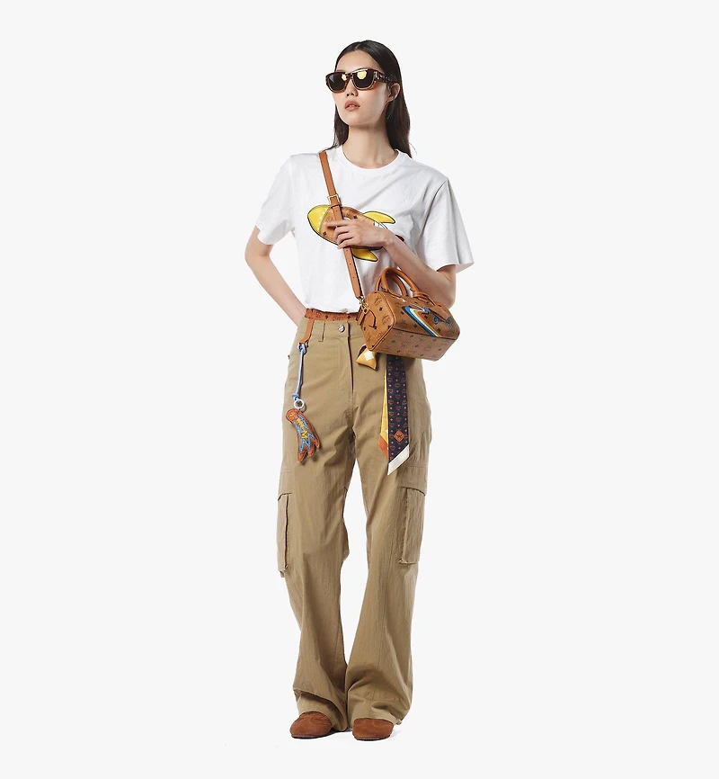 Aren Celestial Charm in Monogram Recycled Nylon