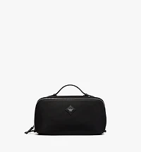 Ottomar Toiletry Bag in ECONYL® and Leather