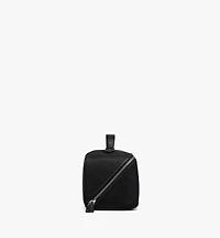 Ottomar Toiletry Bag in ECONYL® and Leather