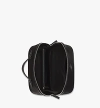 Ottomar Toiletry Bag in ECONYL® and Leather