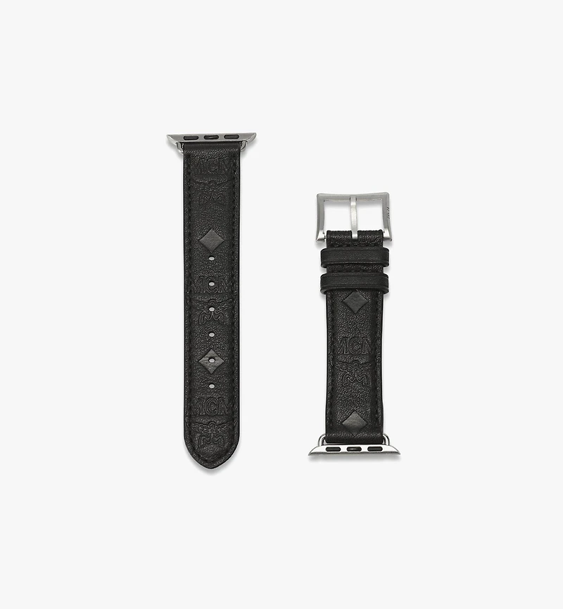 Apple Watch Band in Embossed Monogram Leather
