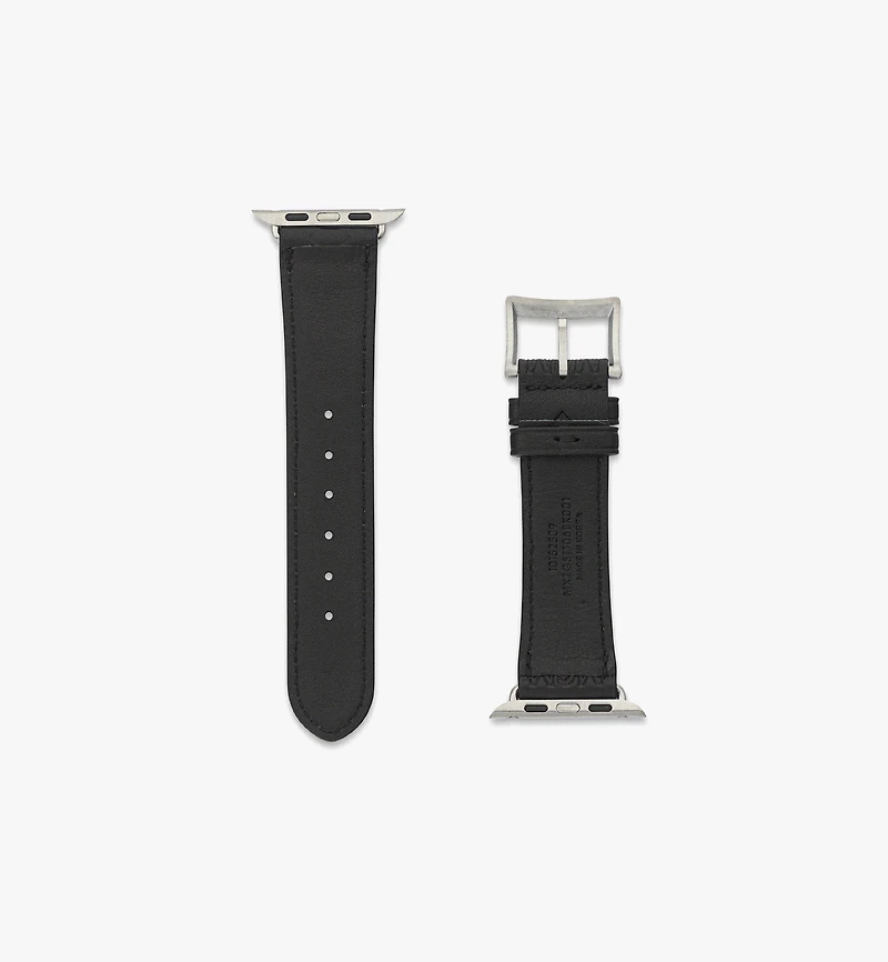 Apple Watch Band Embossed Monogram Leather