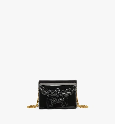 Himmel Laurel Chain Wallet in Patent Leather