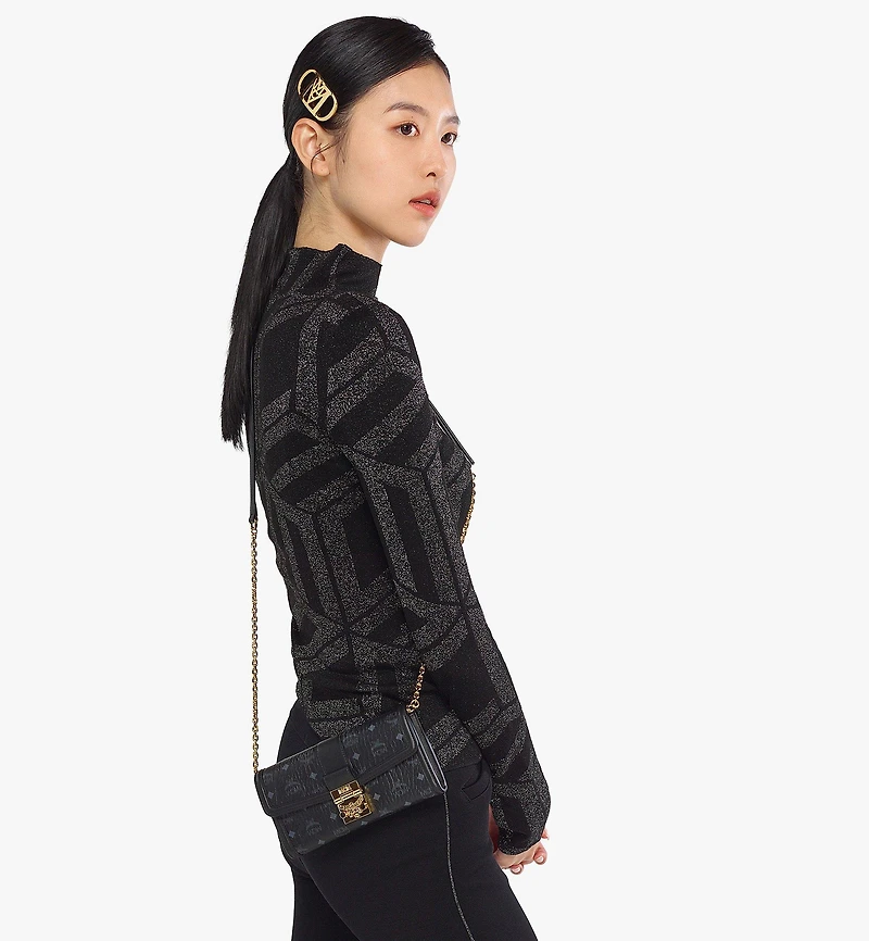 Tracy Chain Wallet in Visetos