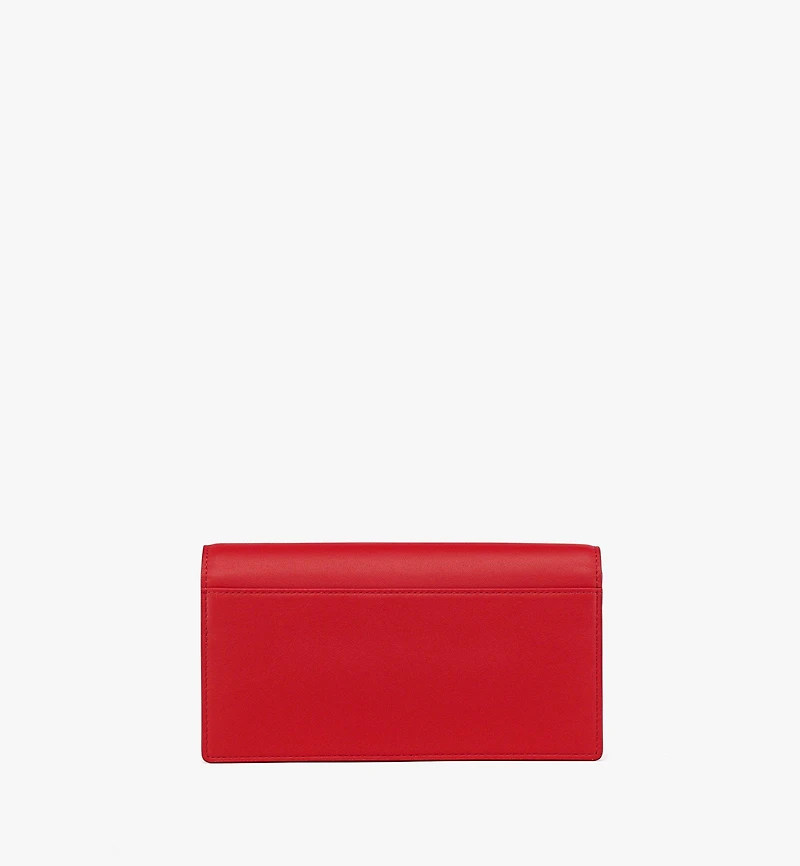 Diamond Chain Wallet in Calf Leather